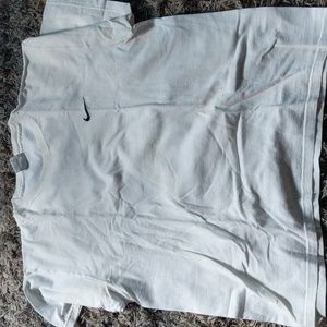 White Nike Tee